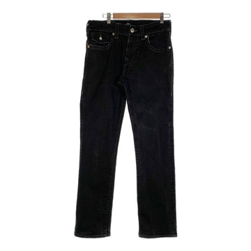 True Religion トゥルーレリジョン Ricky Flap SN32 Black ブラックデニムストレートパンツ Size 32 福生店