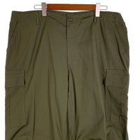 60's U.S.ARMY 米軍 ジャングルファティーグ リップストップ カーゴパンツ オリーブ OG107 8405-935-3313 69年会計 Size XL-R 福生店