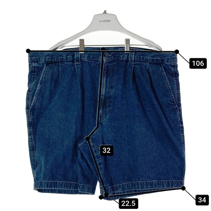 DOCKERS ドッカーズ 2タック ハーフパンツ インディゴ sizeW40 瑞穂店