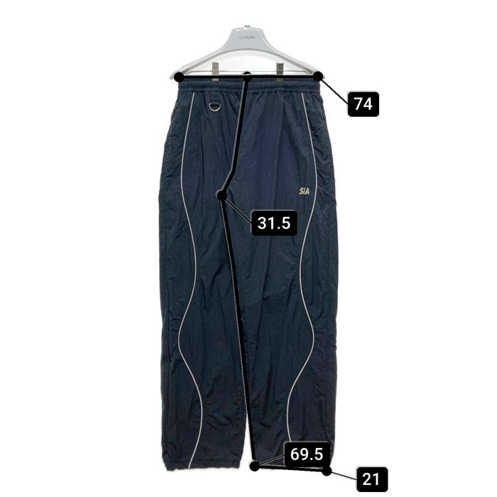 WIND AND SEA ウィンダンシー ナイロン トラックパンツ ブラック WDS-O-SSD-24-Q4-PT-01 Size M 瑞穂店