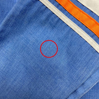 70's Sears シアーズ KINGS ROAD ジップアップパーカー袖ライン ポリコットン ライトブルー Size L 瑞穂店