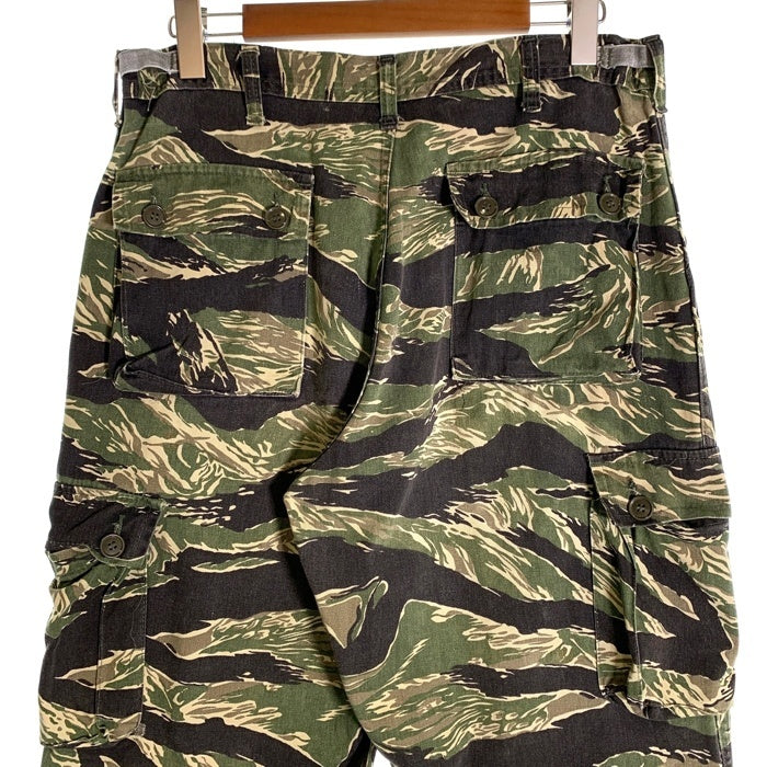 80-90’s TIGER STRIPE PRODUCTS タイガーストライプ コンバットトラウザー カーゴパンツ カモフラージュ ミリタリー USA製 Size M 福生店