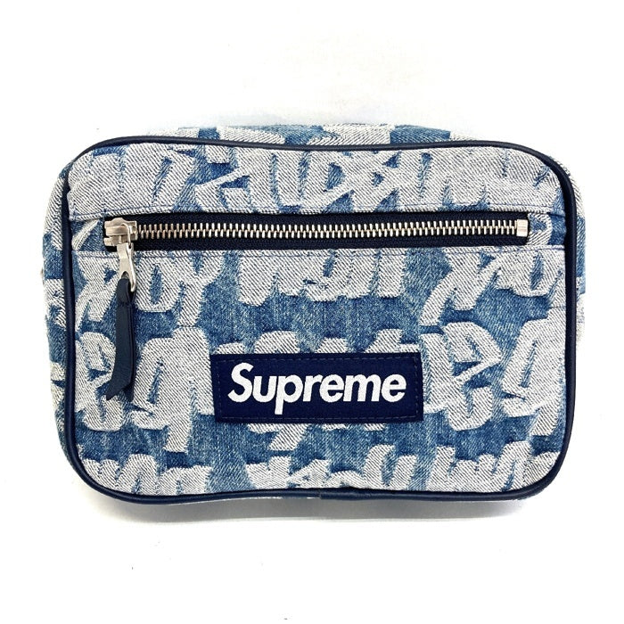 Supreme シュプリーム 22SS Fat Tip Jacquard Denim Waist Bag ウエストバッグ インディゴ 瑞穂店