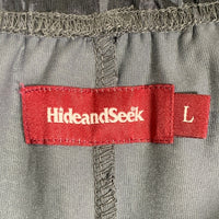 Hide and Seek ハイドアンドシーク Camo Short カモショーツ リアルツリー コットン ショートパンツ ブラック HP-050726 Size L 福生店