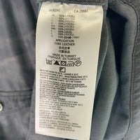 DIESEL BLACK GOLD ディーゼルブラックゴールド リヨセル USED加工 長袖シャツ ボタン ファスナー ブラック Size 50 福生店