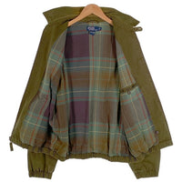 Polo by Ralph Lauren ポロバイラルフローレン ジップアップ スイングトップ ハリントン ジャケット オリーブ Size L 福生店