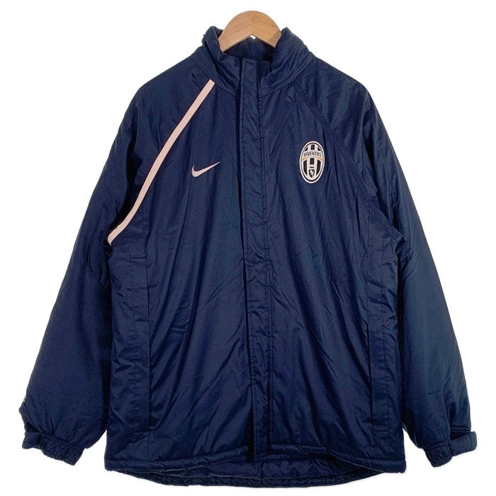 00's NIKE ナイキ Juventus ユベントス 中綿ジャケット Total90 ネイビー Size M 福生店