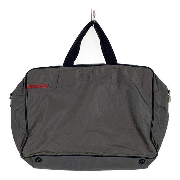 PRADA SPORT プラダスポーツ NYLON GOLF 2WAY ボストンバッグ ハンド ゴルフ グリーン V369 ショルダーストラップ欠品 福生店