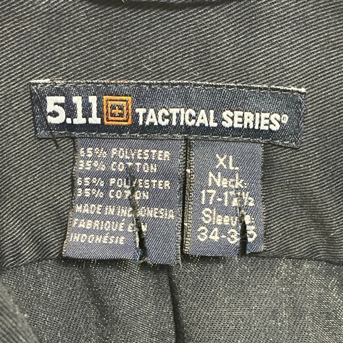 5.11 ファイブイレブン ストライク ロングスリーブシャツ ブラック Lot068 Size XL 瑞穂店