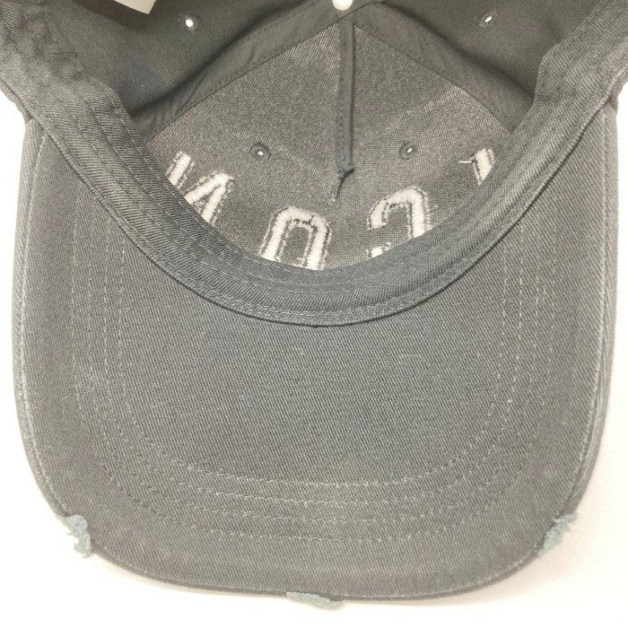 DSQUARED2 ディースクエアード ICON ダメージ加工 キャップ ブラック size- 瑞穂店