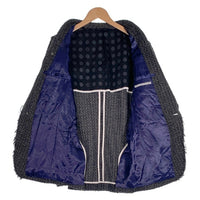 FranCisT MOR.K.S. フランシストモークス ポリエステル ウール 1B テーラードジャケット グレー MO1351RL Size 4 福生店