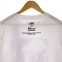 HOLLYWOOD RANCH MARKET ハリウッドランチマーケット REPLICⓐRT レプリカート Marilyn 聖林公司 MHG-MNO-CA-122 USED加工 マリリンモンロー ショートスリーブ 半袖 Tシャツ ホワイト Size M 福生店