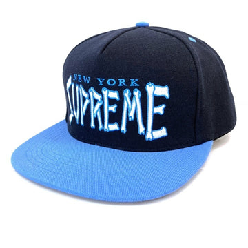 Supreme シュプリーム 21SS Bone Logo 5-PANEL ボーンロゴ 5パネルキャップ ネイビー 瑞穂店