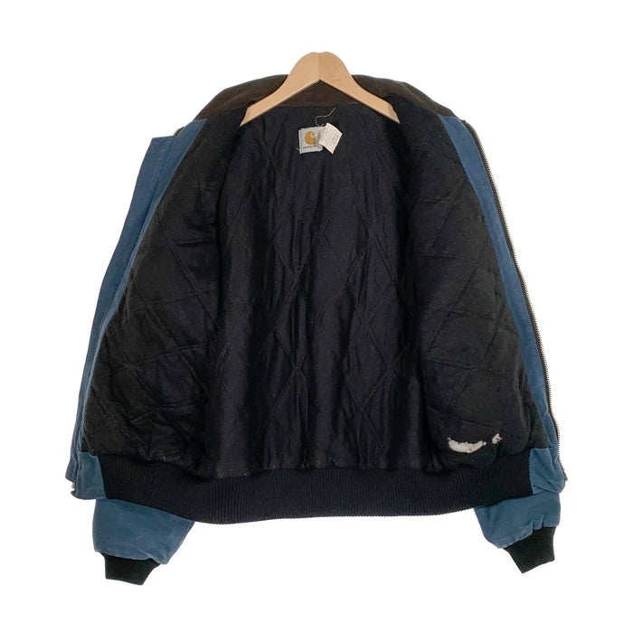 90`s CARHARTT カーハート  Santafe Jacket サンタフェジャケット ダック チロリアンテープ ブルー JQ0515 Size XL 福生店