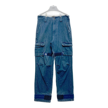 X LARGE エクストララージ Denim Cargo Pants デニムカーゴパンツ ライトブルー Size 30 瑞穂店