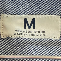 TELLASON STOCK テラソンストック CONE MILLS 14oz NON SELVEDGE DENIM COVERALL JACKET インディゴ sizeM 瑞穂店