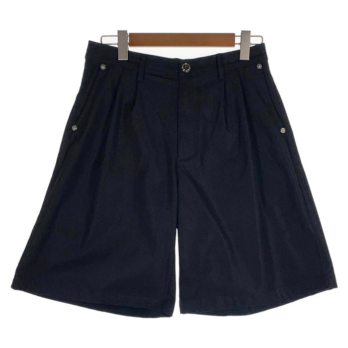 SHIRLEY シャーリー 1タック ワイドチノショートパンツ ブラック Size S 福生店