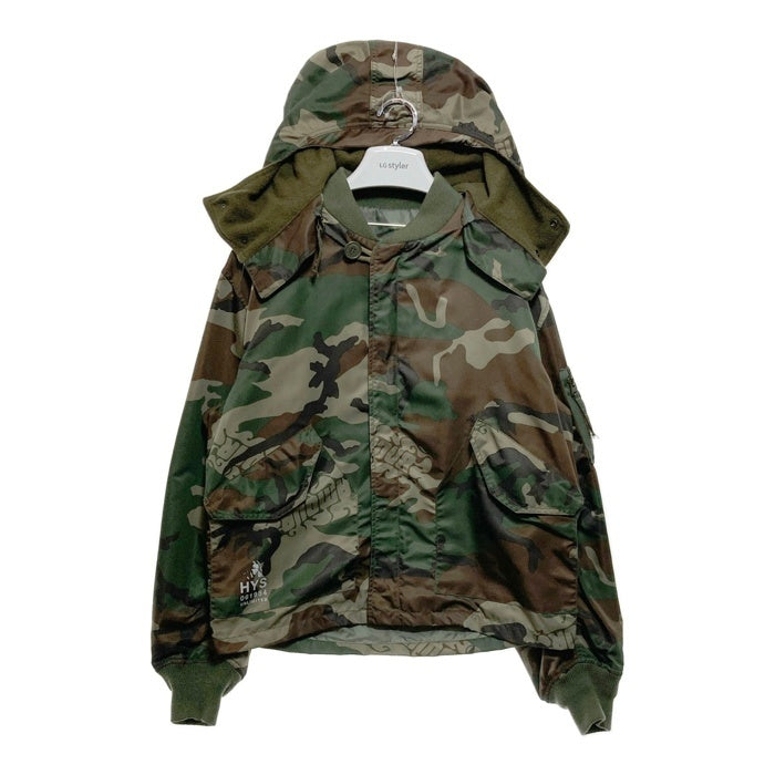 HYSTERIC GLAMOUR ヒステリックグラマー HYS YOUTH A-1 フロートジャケット カモフラージュ 02223AB03 Size M 瑞穂店