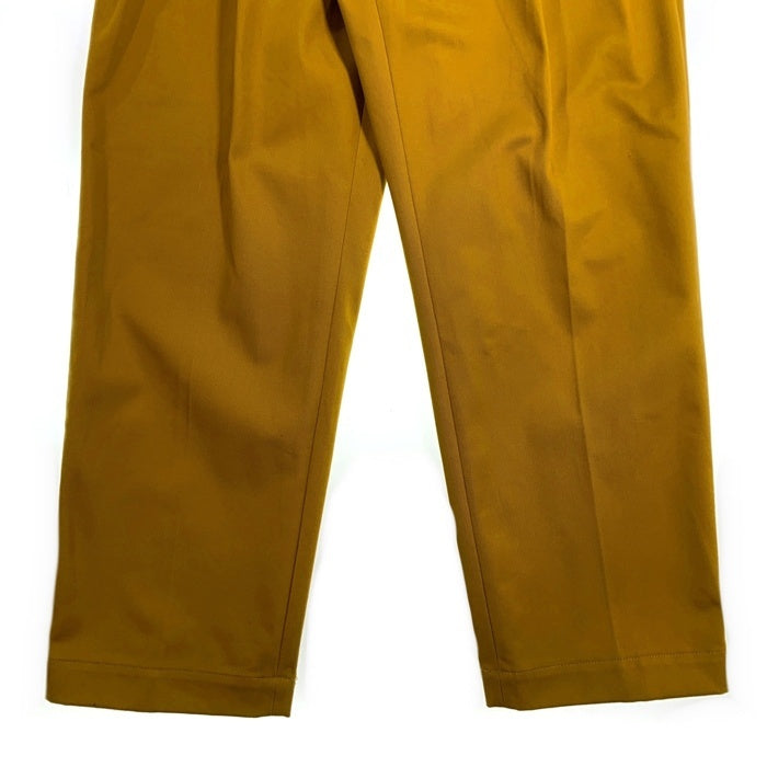 WACKO MARIA ワコマリア Double Pleated Chino Trousers ダブルプリーツ チノトラウザーパンツ イエロー Size L 福生店