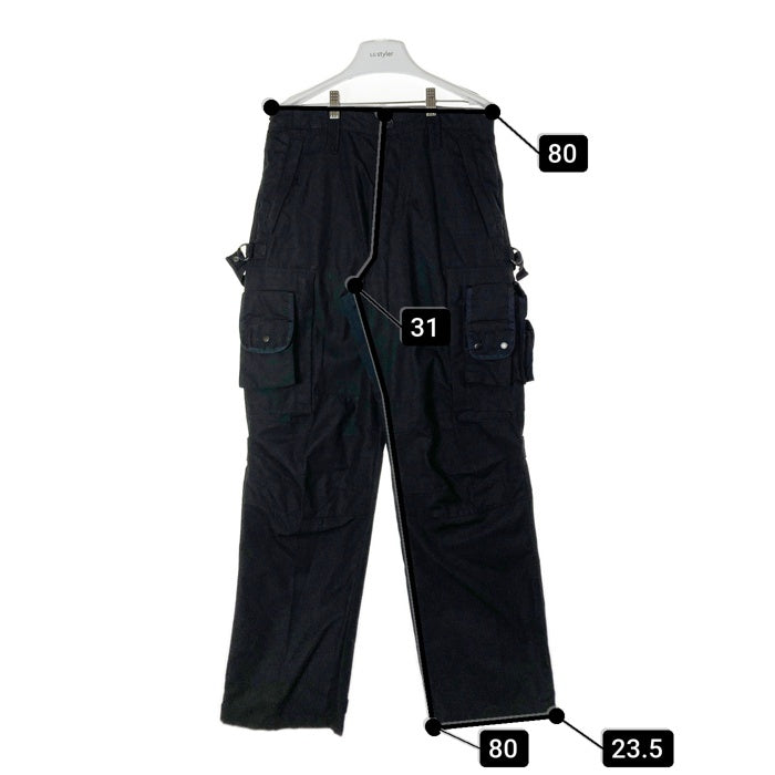 AVIREX アヴィレックス 6616004 P.D.W. スーパーファティーグ パンツ カーゴ ブラック sizeM 瑞穂店