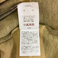 A BATHING APE アベイシングエイプ ビッグフェイスカモ ポロシャツ カーキ sizeS 瑞穂店