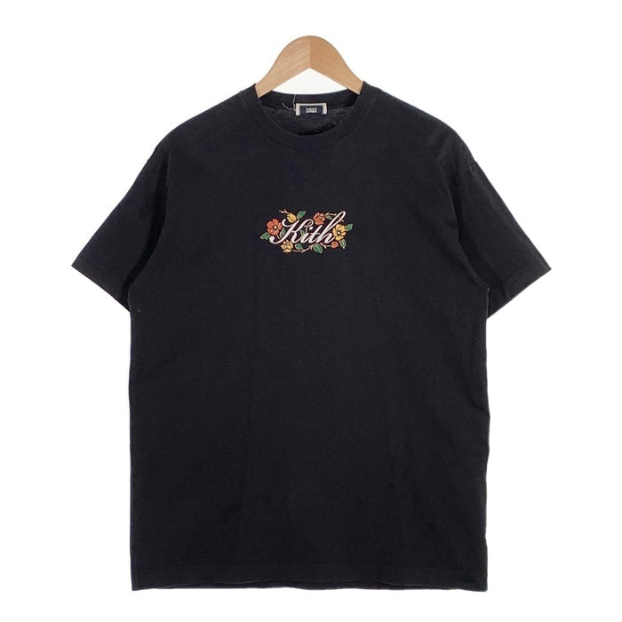KITH NYC キス フロント立体ロゴプリント Tシャツ ブラック Size S 福生店