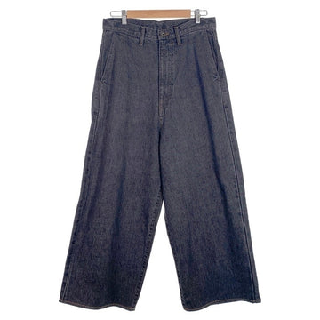 KAPITAL キャピタル 14oz ブラックデニム ポートバギーパンツ EK-1645LP Size 3 福生店