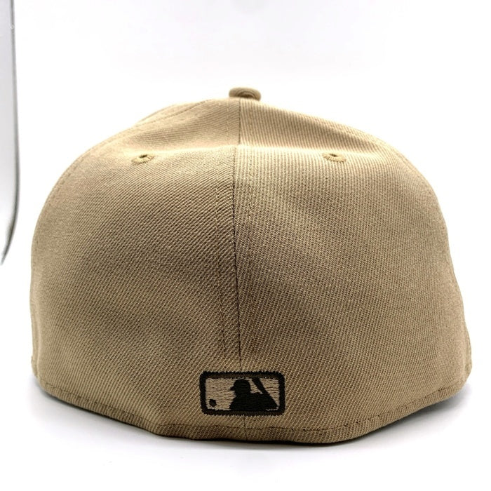 New Era ニューエラ ST LOUIS CARDINALS セントルイスカーディナルス 59FIFTY ベースボールキャップ THE CAP サイドパッチ ベージュ Size 7 1/4 (57.7cm) 福生店