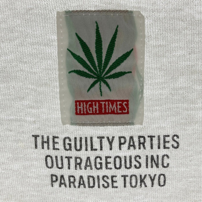 WACKO MARIA ワコマリア HIGH TIMES ハイタイムズ 東京天国 Tシャツ ホワイト sizeXL 瑞穂店