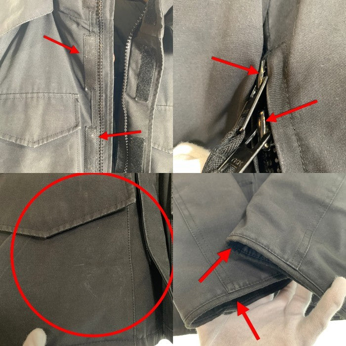 CANADA GOOSE カナダグース KAMLOOPS カムループス ダウンジャケット ブラック 4078JM グリフィンインターナショナル Size S 福生店