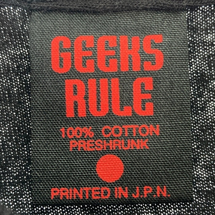 GEEKS RULE ギークスルール 新世紀エヴァンゲリオン T SHIRT VOL.03 ブラック sizeM 瑞穂店