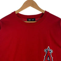 WIND AND SEA ウィンダンシー 23SS MLB L/S T SHIRT Angels ロングスリーブTシャツ エンゼルス レッド Size XL 福生店