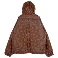 SUPREME シュプリーム 26SS Reflective Bandana Anorak リフレクティブ バンダナ アノラック フーディー パーカー ブラウン Size XL 福生店
