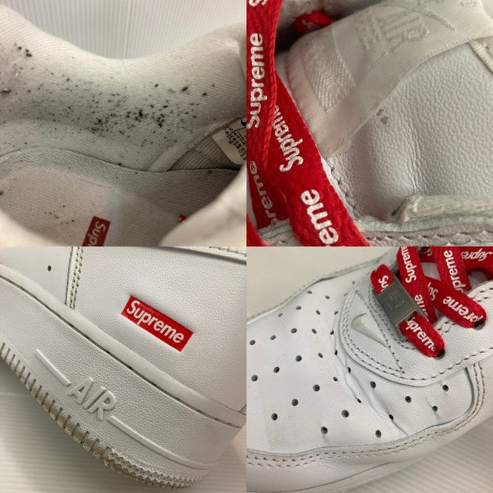 NIKE ナイキ X supreme シュプリーム CU9225-100 エアフォース1 スニーカー ホワイト size27.5cm 瑞穂店