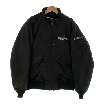 AVIREX アヴィレックス STENCIL JACKET ステンシルジャケット 中綿 シンサレート ブラック 783-4252036 Size L 福生店