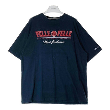 PELLE PELLE ペレペレ MARC BUCHANAN マークブキャナン ラバーロゴ Tシャツ ブラック sizeXL 瑞穂店