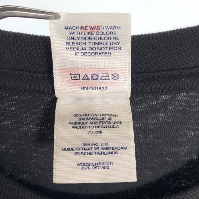 SUPREME シュプリーム 23AW Banner Tee バナーロゴ プリントTシャツ ブラック Size XXL 福生店