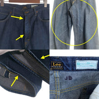Lee リー THE ARCHIVES RIDERS 101-Z 1955 JAMES DEAN MODEL ジェームス・ディーン GRIPPER ZIPPER ジップフライ 赤耳 セルビッチ デニムパンツ インディゴ LM6355 Size 36 福生店