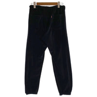NASTOYS ナストイズ Velor Track Pants ベロアトラックパンツ イージー ブラック Size M 福生店