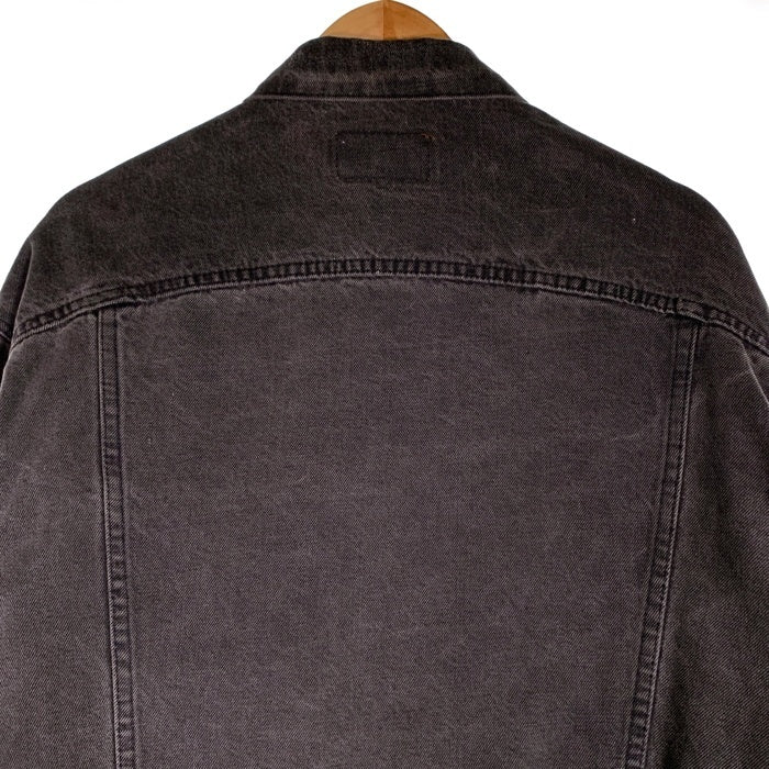80's Levi's リーバイス ブラックデニム トラッカージャケット USA製 後染め Size L 福生店