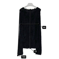 COMME des GARCONS コムデギャルソン RD-N512 AD2019 レーヨン×ナイロン ニットカットソー ブラック sizeM 瑞穂店