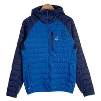 HAGLOFS ホグロフス Spire Mimic Hood Men スパイアミミックフード ジップアップパーカー 中綿ジャケット ブルー  604676 Size M 福生店