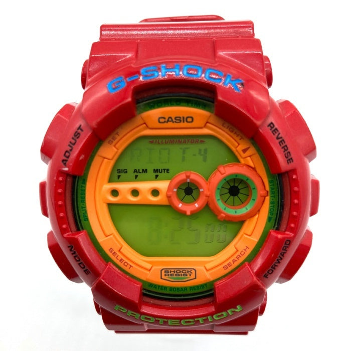 CASIO カシオ G-SHOCK GD-100HC デジタル 腕時計 レッド 瑞穂店