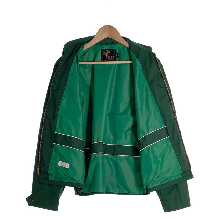 60's Sir Jac サージャック ポリコットン スウィングトップ ジップアップジャケット グリーン Size 38 福生店