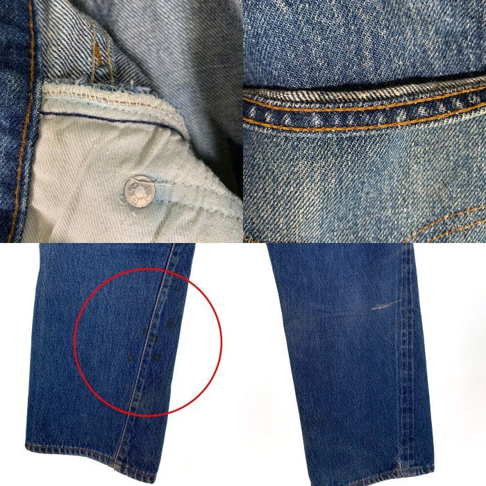 80's Levi's リーバイス 501 ボタン裏555 赤耳 セルビッチ デニムパンツ ライトブルー USA製 Size ウエスト約82cm 福生店