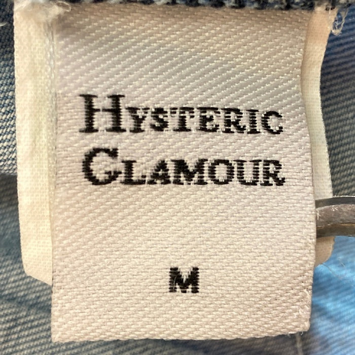 HYSTERIC GLAMOUR ヒステリックグラマー 0151AK06 デニムスリットスカート インディゴ sizeM 瑞穂店