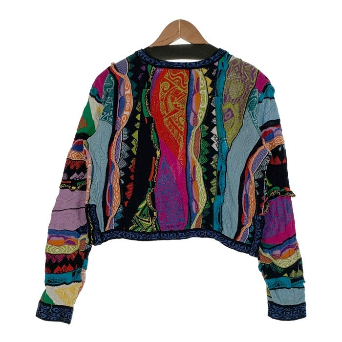 COOGI クージー 3Dニット コットンセーター 短丈 オーストラリア製 レディース Size M 福生店