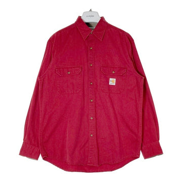 Carhartt カーハート Flame Resistant 防炎 長袖ワークシャツ レッド sizeM 瑞穂店