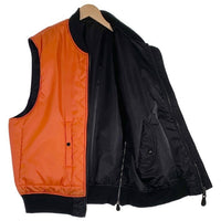 AVIREX アヴィレックス MA-1 リバーシブル ベスト ブラック オレンジ 3122164 Size 2XL 福生店