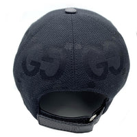 GUCCI グッチ ジャンボGG ベースボールキャップ ブラック 727562 4HAVS Size M 福生店